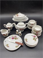 Childs tea set japan: teapot, cream, sugar, 6