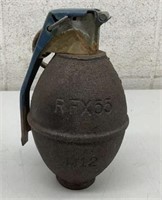 Inert Hand Grenade RFX55 M12