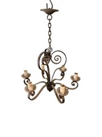 French Iron Light Fixture