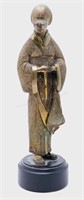 Solid Bronze Edna Hibel LE Figurine