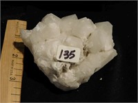 Milky Rock Crystal  4" long x 2.5" wide - healing