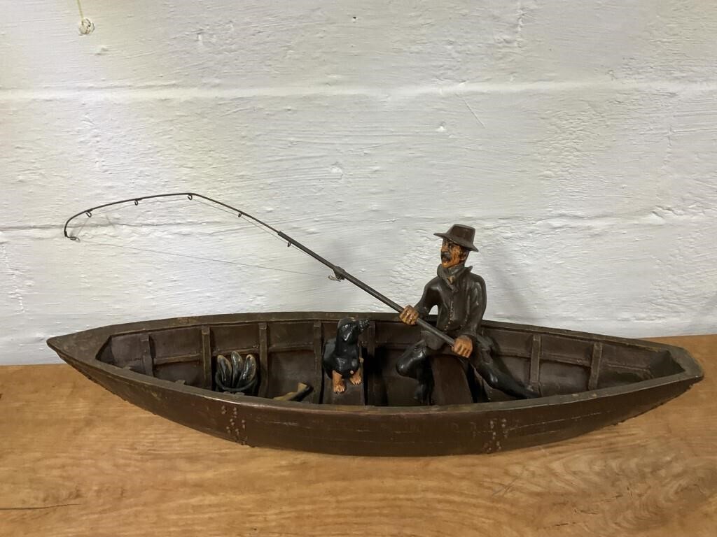 Fisherman Sculpture