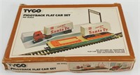 Tyco Piggy Back Flat Car Set - HO Scale