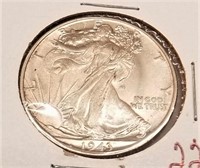 1943 Half Dollar BU