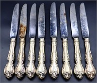 4.0oz Reed & Barton sterling knives