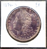 1894O Morgan silver dollar