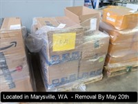 LOT, ASSORTED FACE SHIELDS ON THIS PALLET