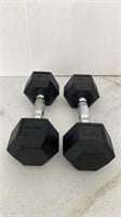 Workout Weights 2 x 15 pounds