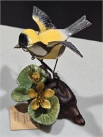 Norman Brumm Enamel in Copper Goldfinch