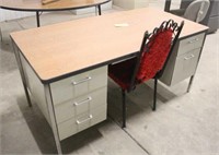 Office Desk, Approx 30"x5FTx30", w/Chair