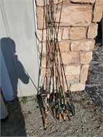 9 Fishing Poles