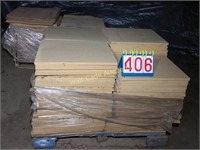 Wood Lot- (1) pallet of Wood Veneer 24 3/4" x 24"