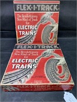 Set of 2 Prewar Flex-I-Track for "O" Gauge Trains