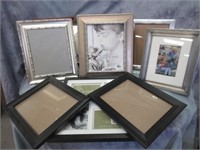 Assorted 8x10, Etc Picture Frames
