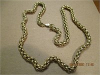 Goldtone Mens Chain Necklace