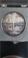 Carson City Museum commemorative 1972 coin