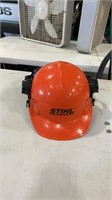 Stihl chainsaw hard hat.