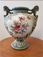 EARLY ANTIQUE NIPPON HEAVY MORIAGE VASE!