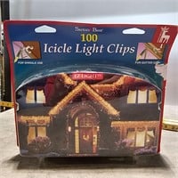 Icicle light clips