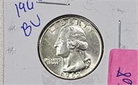 1963 D Silver Quarter BU