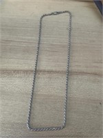 18” Sterling Silver Chain necklace
