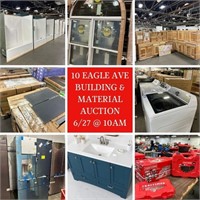 Building & Materials Auction:  June 27th @ 10AM
