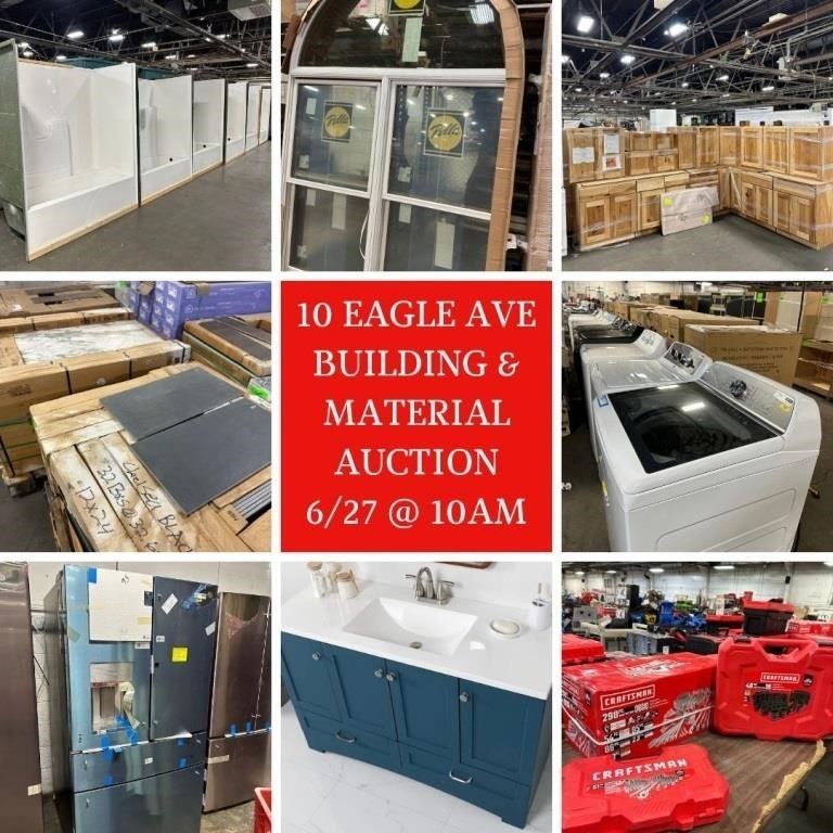 062724 10 Eagle Ave **Building & Material Sale #1**