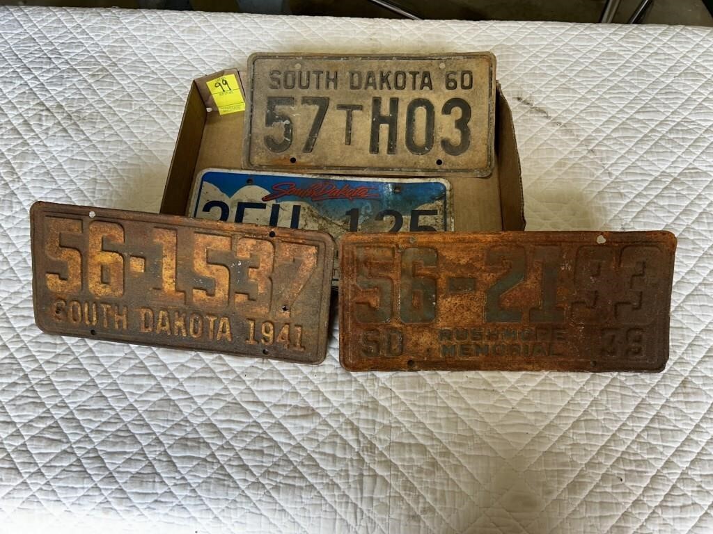 SD License Plates