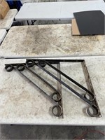 Set Of Cast Iron Brackets