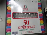 Holiday Time 50 Super Bright Reflector Light Set