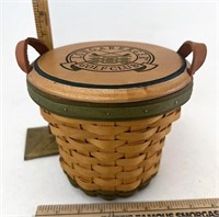 Longaberger 
Golf club with Protector and Lid