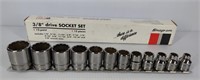 Snap-on 3/8" Drive Socket Set