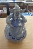 RED WING "KATRINA" COOKIE JAR 11" TALL