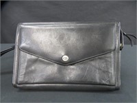 VINTAGE CHRISTIAN DIOR LEATHER CLUTCH (AS IS)