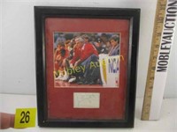 BOB KNIGHT PICTURE SIGNED