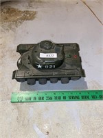 Metal and plastic tank