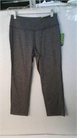 Ladies XS grey dri-more fitted crop