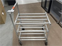 3-Tier Aluminum Rolling Cart