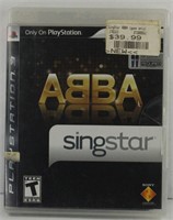 PS3 ABBA SINGSTAR VIDEO GAME