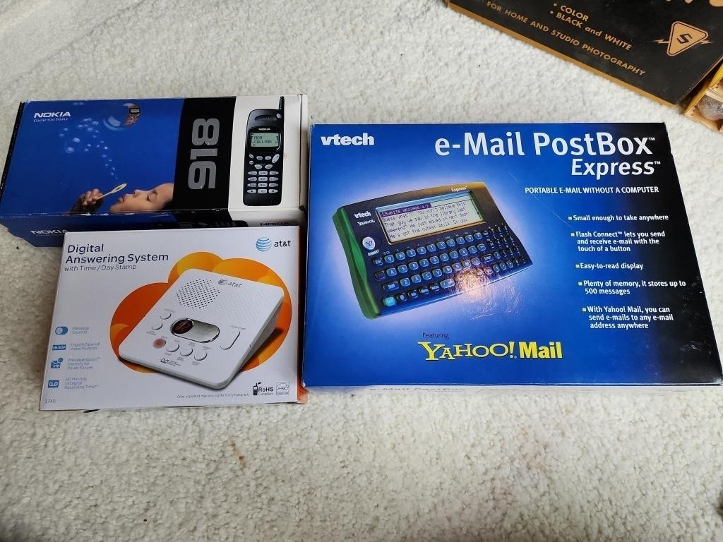 Nokia 918 AT&T answering machine vtech email expre
