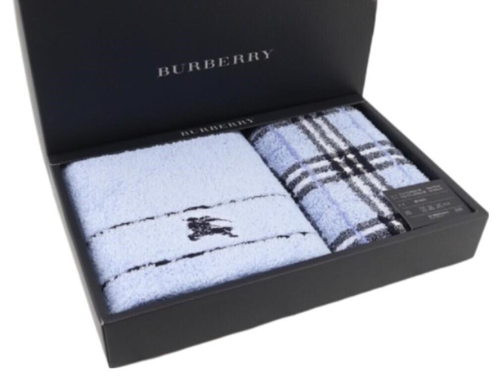 Burberry New Blue Towel Set