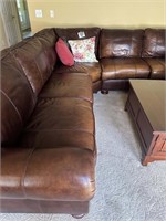 Leather Sectional Sofa(Family Room)