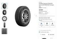 W4632  Goodyear Assurance Finesse Tire 235/55R18