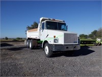 1992 White GMC 15' Triple Axle Dump Truck