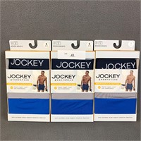 Jockey Men's Boxer Briefs 3 Packs of 3
