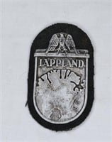 German WWII Lappland Shield Badge