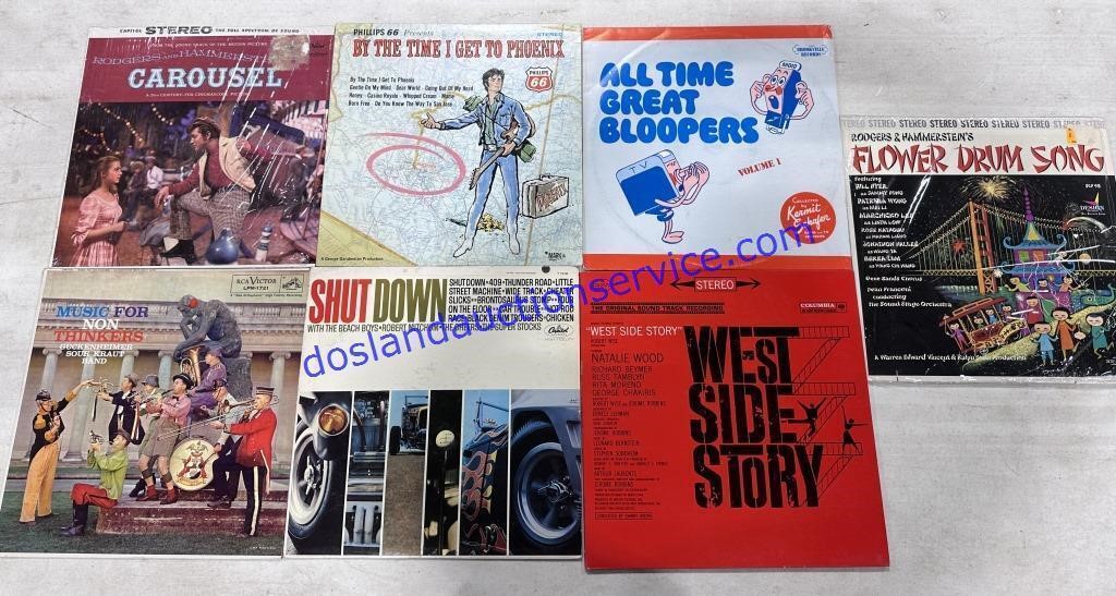 Lot of 7 Records