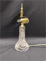 Vintage crystal lamp tested