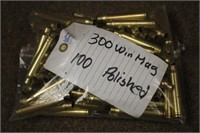 (100) 300 Win Mag Brass