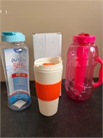 New coffee travel mugs and drink tumblers